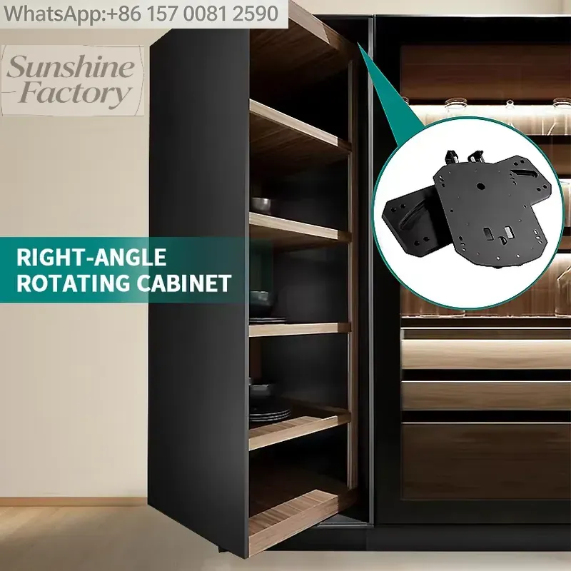 Commercial Kitchen Hardware - Charnière d'angle rotative en acier inoxydable