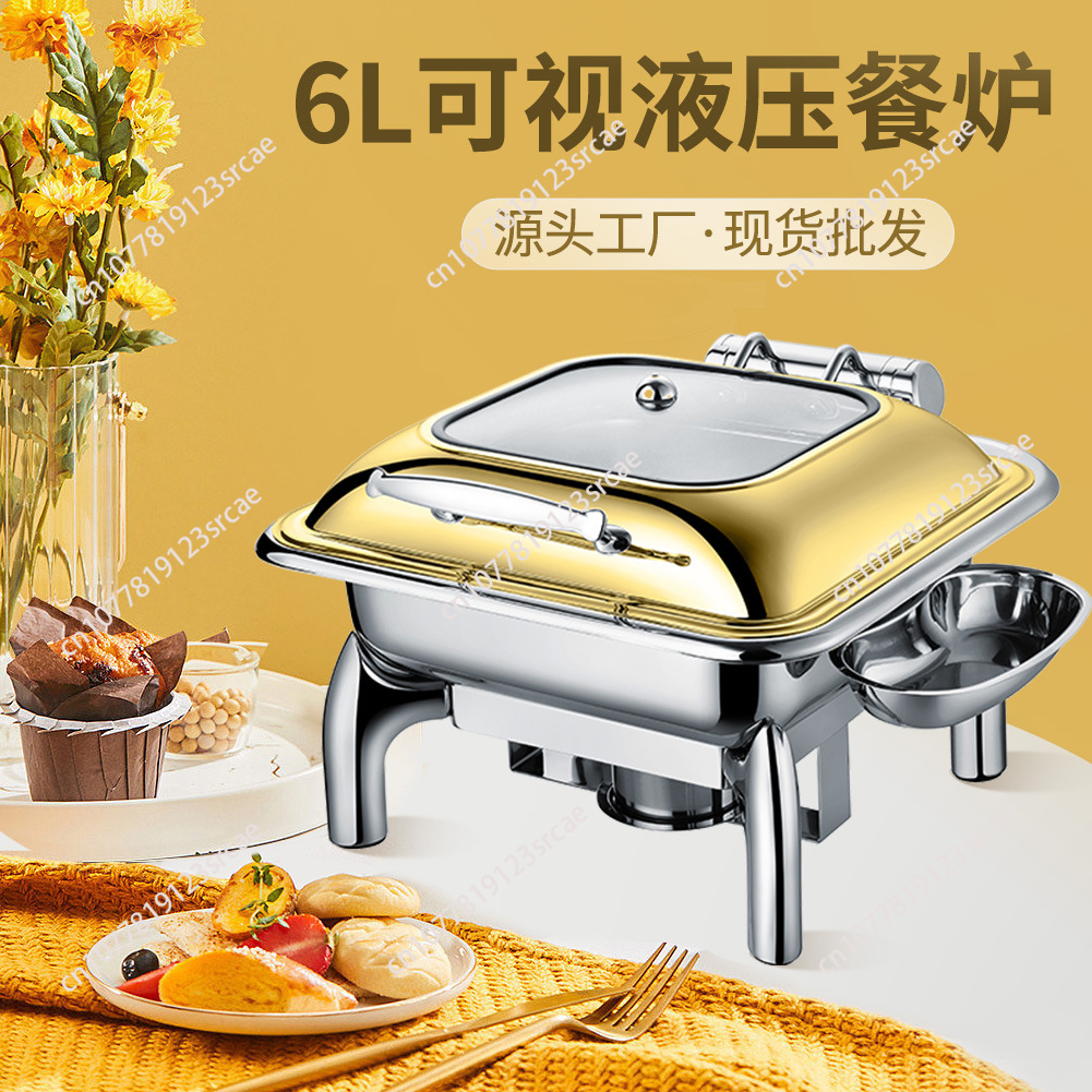 Commercial Kitchen Induction - Ensemble de réchauds de buffet professionnels